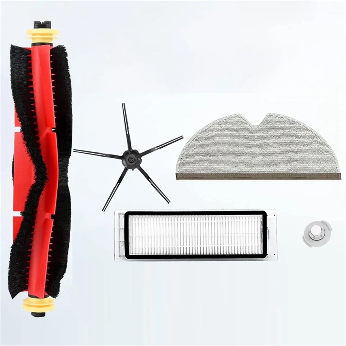 Per S6 Pure S6 E4 S4 Max S6 MaxV S5 S5 Max S4 E2 E3 E5 E20 E25 E35 Spazzola laterale principale Filtro Hepa Mop Panno