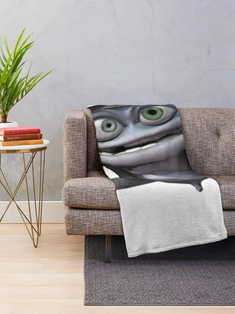 Crazy Frog Throw Blanket cosplay anime Fashion Sofas Blankets