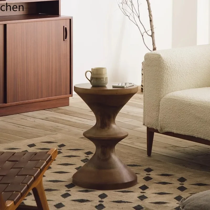 Solid Wood Coffee Table Living Room Side Table Tea Table Decorative Ornament