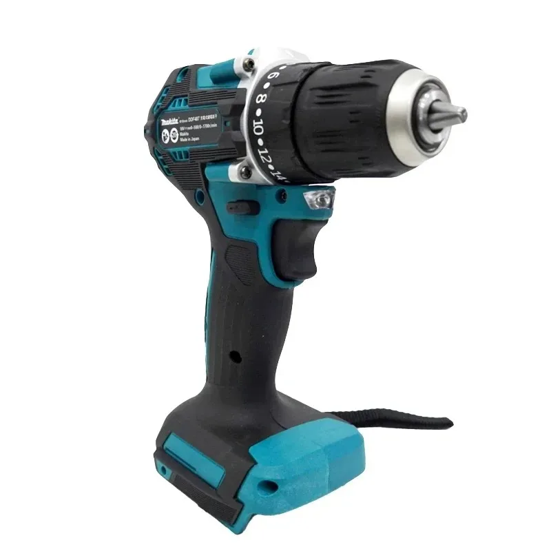 Шуруповерт Makita DDF487, 18 в, бесщеточная электрическая дрель, ударная дрель, декоративные командные электроинструменты для Makita, батарея 18 в,