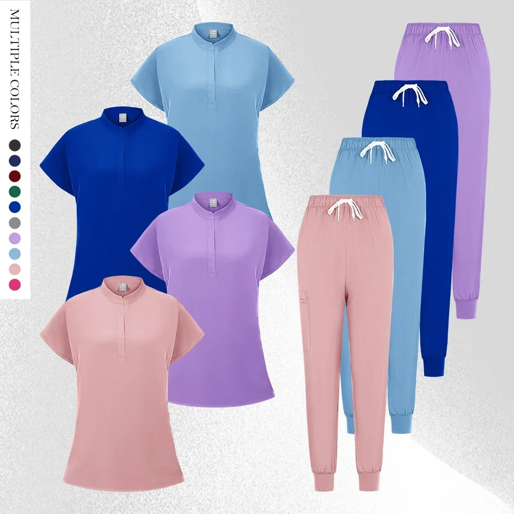 Новый медицинский лабораторный халат, хирургическая форма, больница, стоматолог, клиника, салон, аптека, костюм для домашних животных, скрабы, лабораторный халат, униформа медсестры, спа-униформа