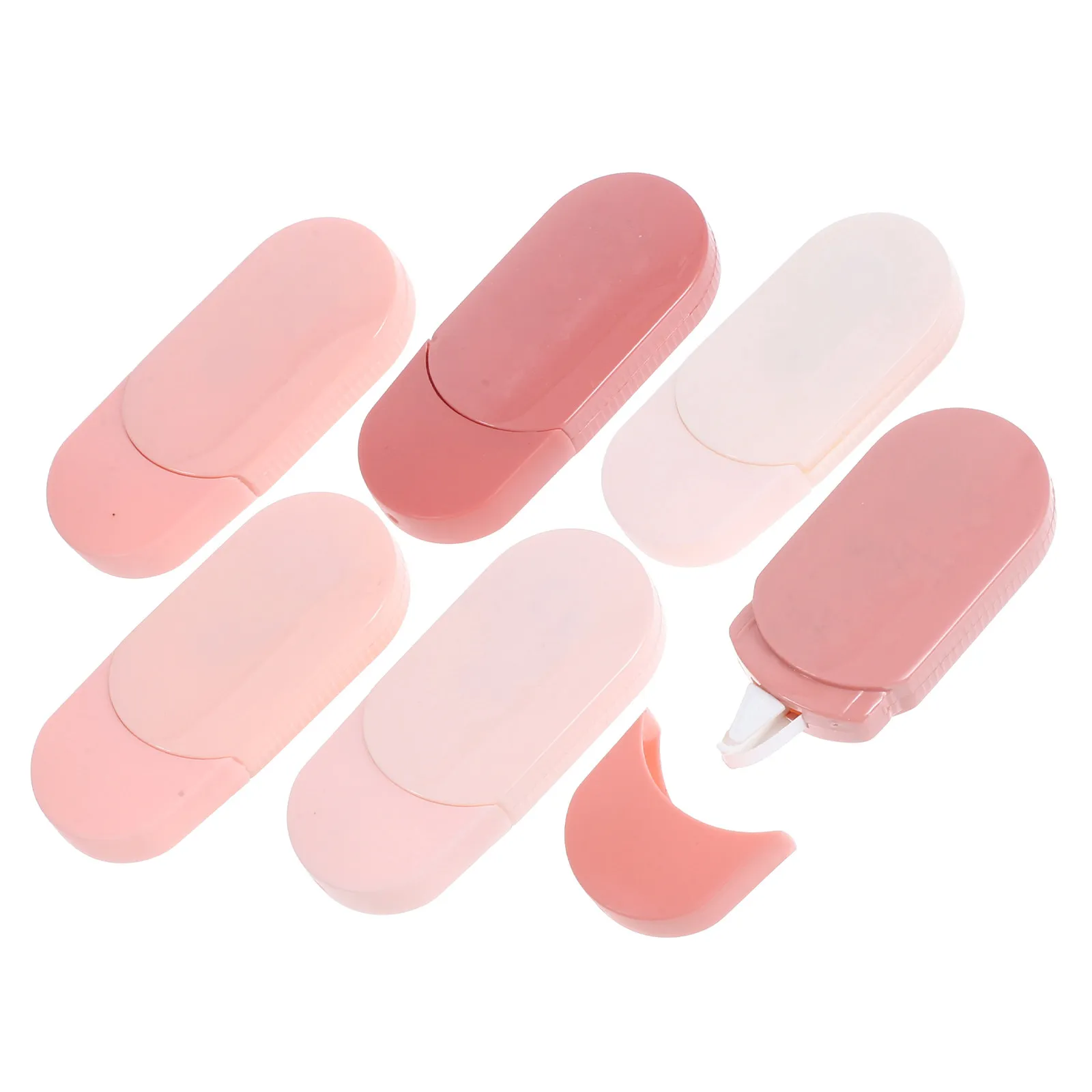 6Pcs Cute Aesthetic Correction Tape Tape for Writing Gel Pen Ballpoint Fountain Pen Pencil Erasable Portable Student