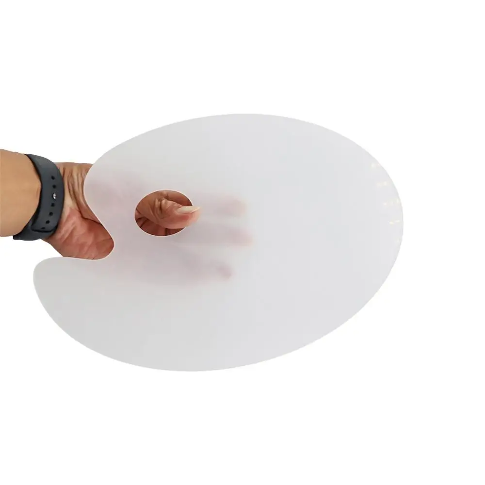 

Hole Watercolor Hand Painted Drawing Supplies Oil Painting Gouache Pigment Pallet Palettes Clear Paint Tray Painting Palette