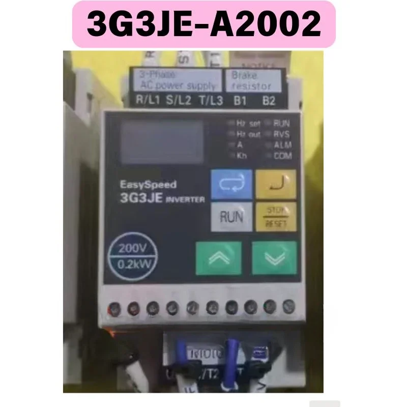 Used 3G3JE-A2002 Frequency converter Functional test OK