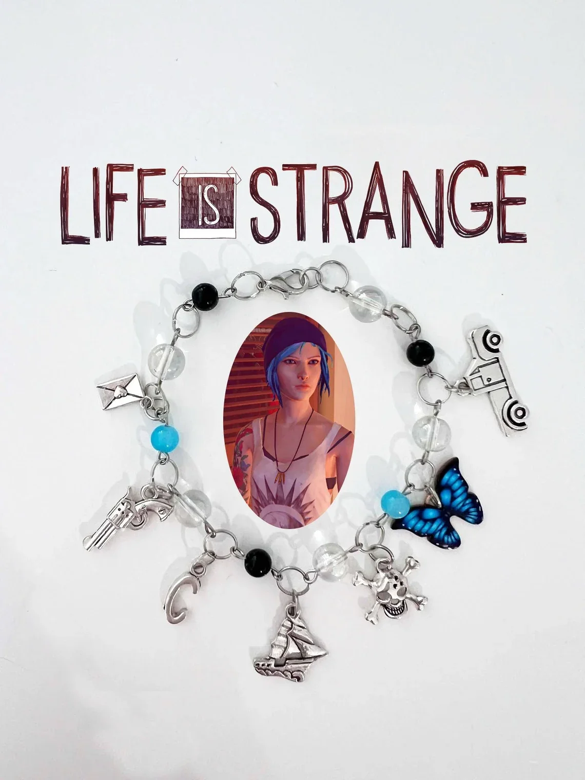 Chloe Price - Pulseira "Strange Life", pulseira personalizada Chloe Price, presente de dramatização, joias artesanais y2k