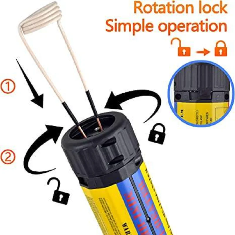 

110V/220V 3/8 Coils 1000W Magnetic Induction Heater Kit Automotive Flameless Heat Induction Heating Car Repair Tool