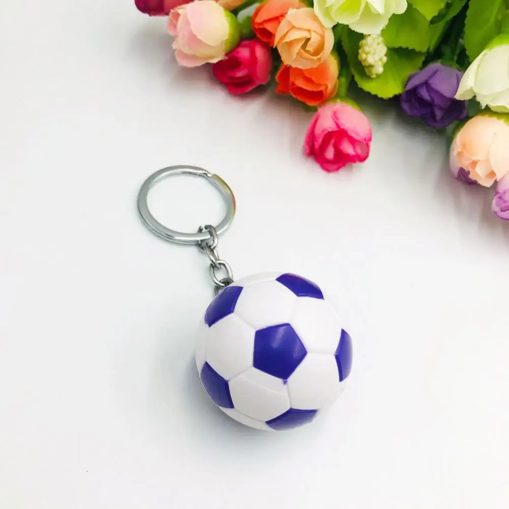 Bóng Đá Key Fob Bề Mặt Trơn Unisex Lưu Niệm Mô Phỏng Quả Bóng Đá Xe Móc Khóa Bóng Đá Móc Khóa Dành Cho Người Tập Thể Thao