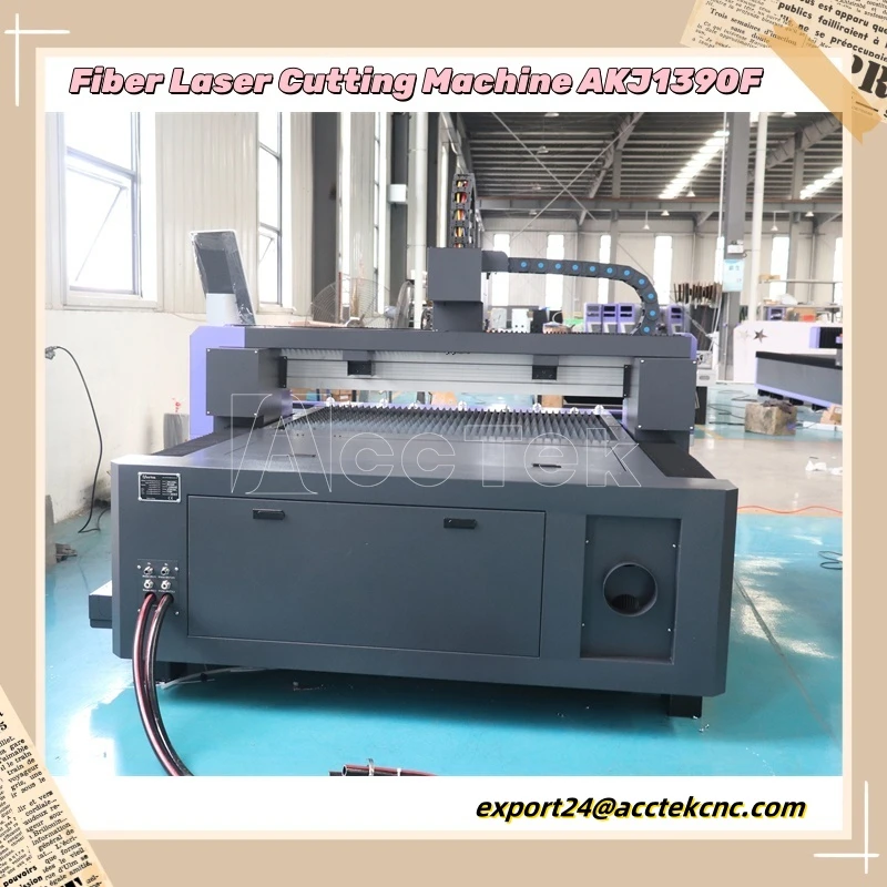 AccTek Small Laser Cutter Machine AKJ1390F Raycus MAX IPG 1500W 2000W 3000W 4000W 6000W Mini Laser Cutting Machine 1390