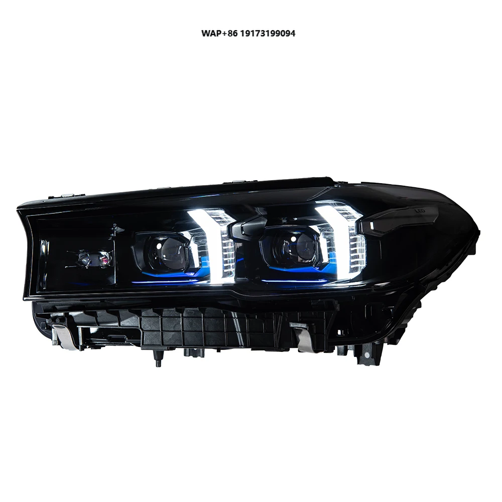 

Head Lamp for G30 G38 LED Headlight 2018-2023 Headlights 525i 530i M5 DRL Turn Signal High Beam Angel Eye Projector Lens