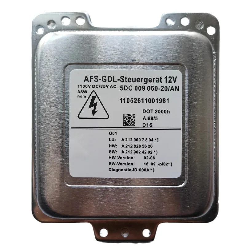 Nuevo módulo de balasto de faro HID de xenón D1S para OEM h-ella AFS-GDL 5DC009060-20 W212 C207 A207 A2129007804 5DC00906020