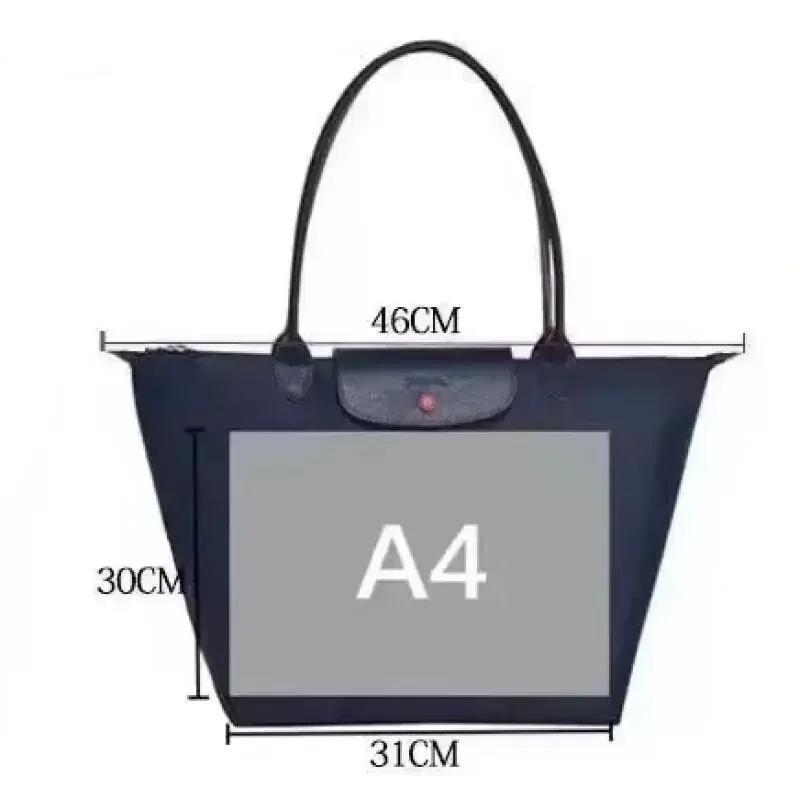 Fashion Casual Shoulder Bag Women High Quality nylon Handbags Large Capacity Classic Tote Bag Folding Designer