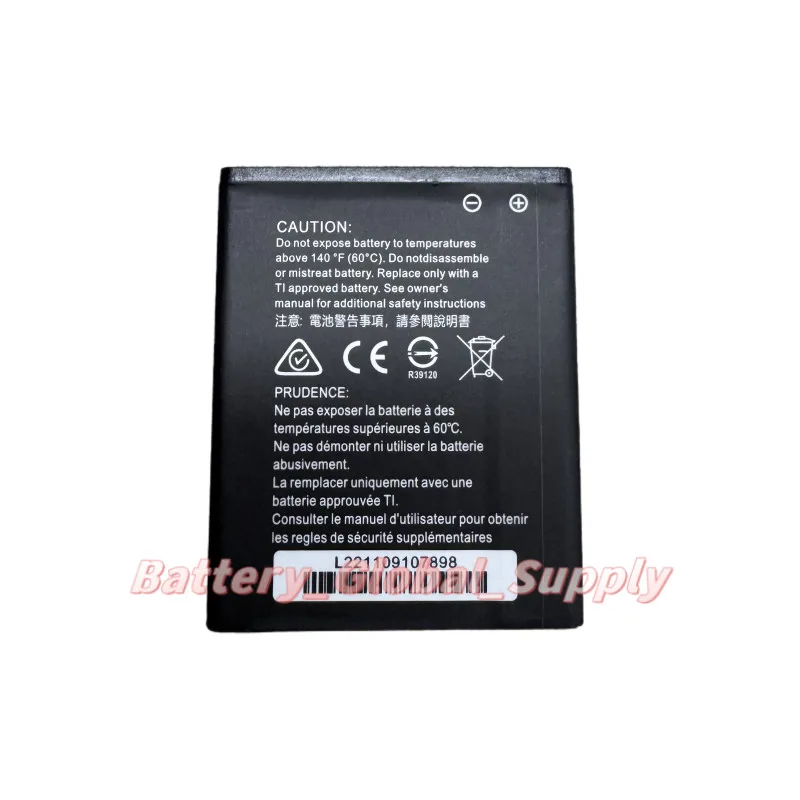 

For 3.7L1200SPB Instruments TI-84 CE CX CAS Battery 3.7V 1200mAh 1 PCS Brand New-