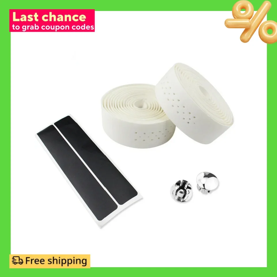 EVA Handlebar Tape Bar Tape High Tenacity Adhesive Bar Tape Bike Handle Shock Absorbing With Hole for Road Bike