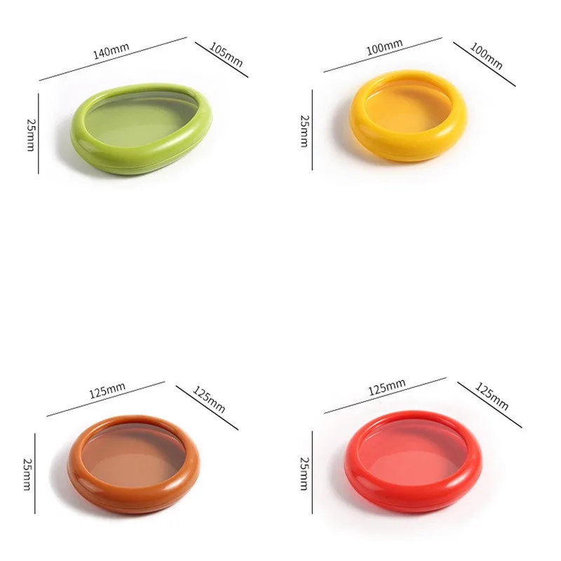 1/4PCS Kitchen Transparent Reusable Airtight Fresh Storage Storage Box for Fruits and Vegetables Easy to Clean Kitchen Gadgets