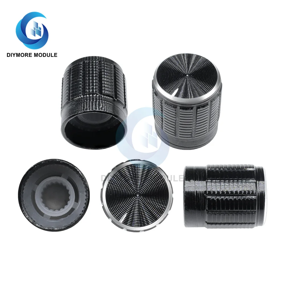 5PCS/Lot Rotary Encoder Module KY-040with 15x16.5 mm Potentiometer Rotary Knob Cap for Arduino