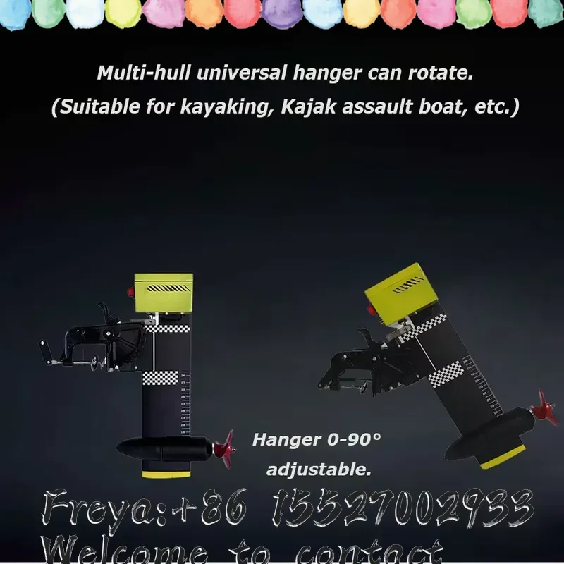 Picture 6: Multi-Purpose Motor W-30 36V-48V Remote Control Electric Outboard Thruster for SUP, Kayak, RIB, Inflatable Boat & Canoe