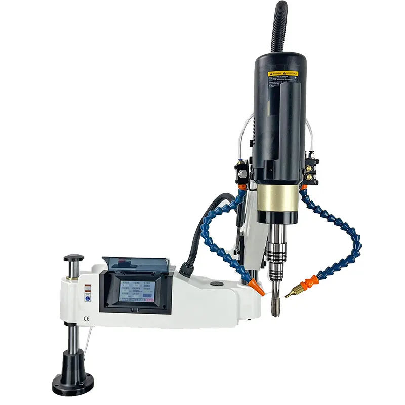 

M6-M36 Electric Tapping Machine Automatic Oil Spraying And Air Blowing System Servo Motor Electric Tapping Machine