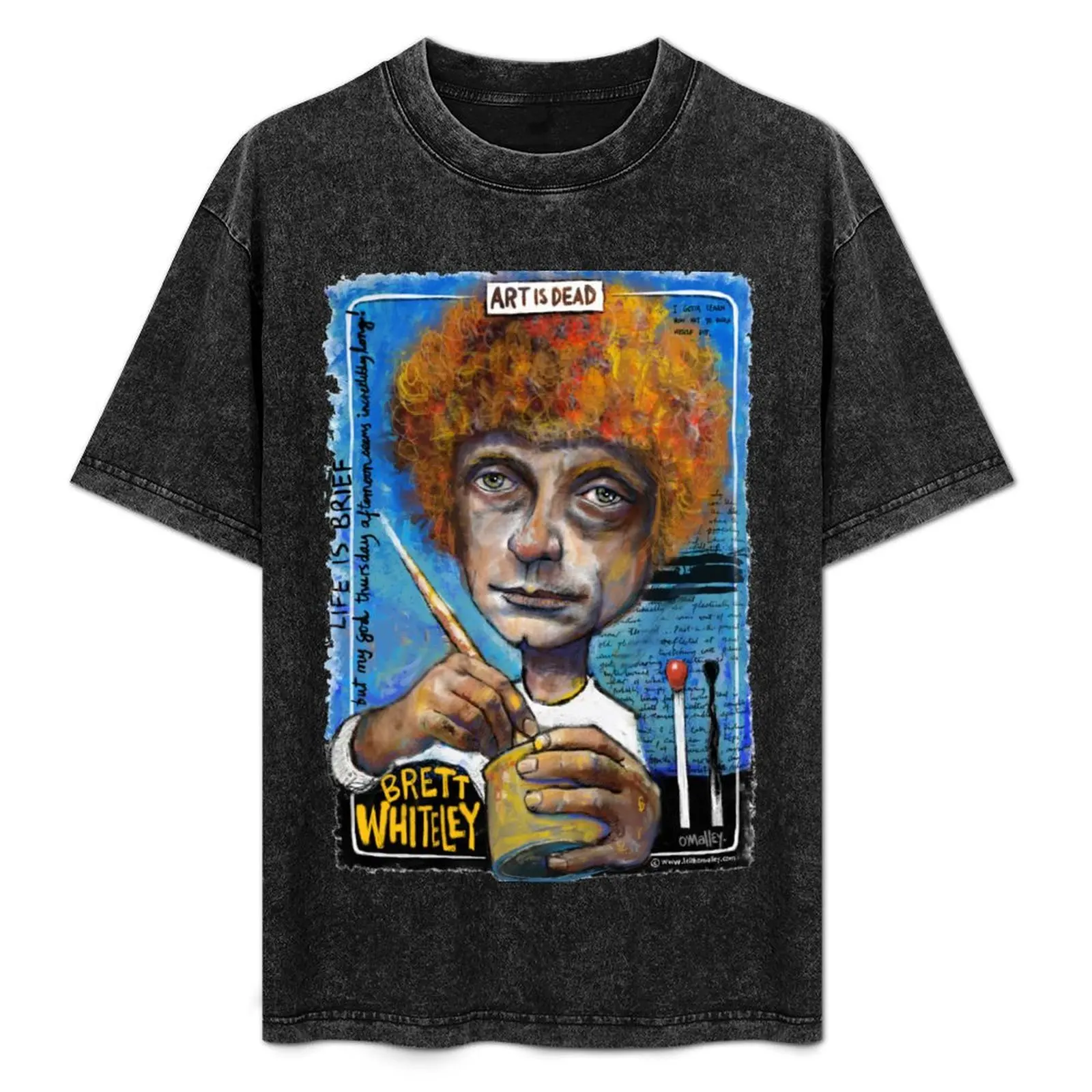 

Artist Brett Whiteley T-Shirt Anti-Perspiration Workout Top