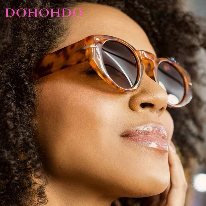 

Retro Round Frame Women Sunglasses Brand Design Men Sun Glasses Drive Summer Shade Travel Female Classic Windproof Goggles UV400