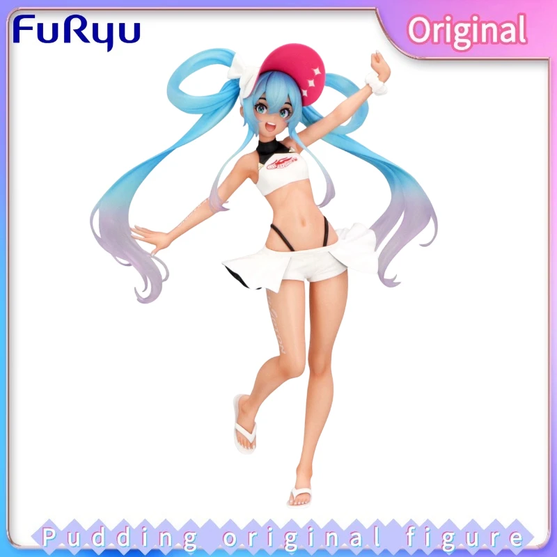 

Фигурка аниме-персонажа FuRyu Trio-Try-iT Piapro Miku Racing Future 2024 Summer Vacation