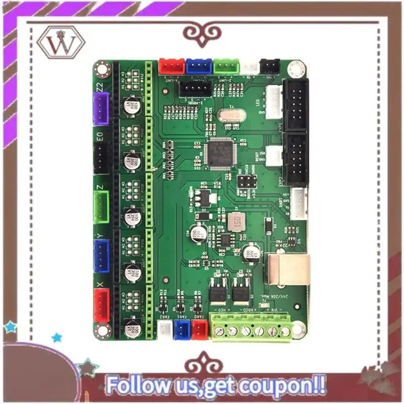 ABBG-32 بت اللوحة الرئيسية الصامتة للطابعة المدفعية ثلاثية الأبعاد الأصلية المحدثة للبرامج الثابتة اللوحات الأم لـ SW-X2