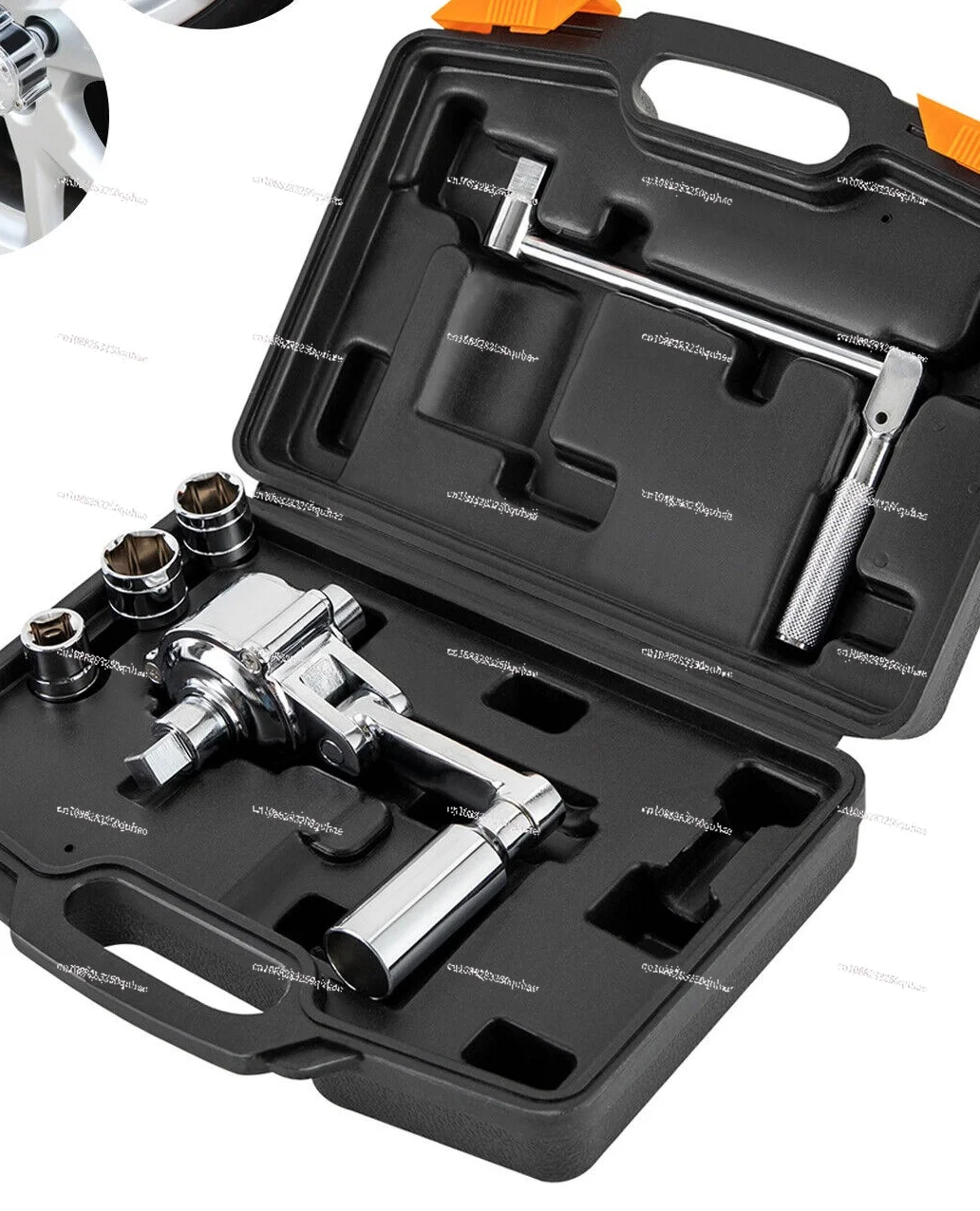 Clé de retrait de pneus automatique 17/19/21mm, clé sans effort, multiplicateur de couple, dissolvant d'écrou de cosse, Kit d'outils de réparation automobile, nouveauté 2024