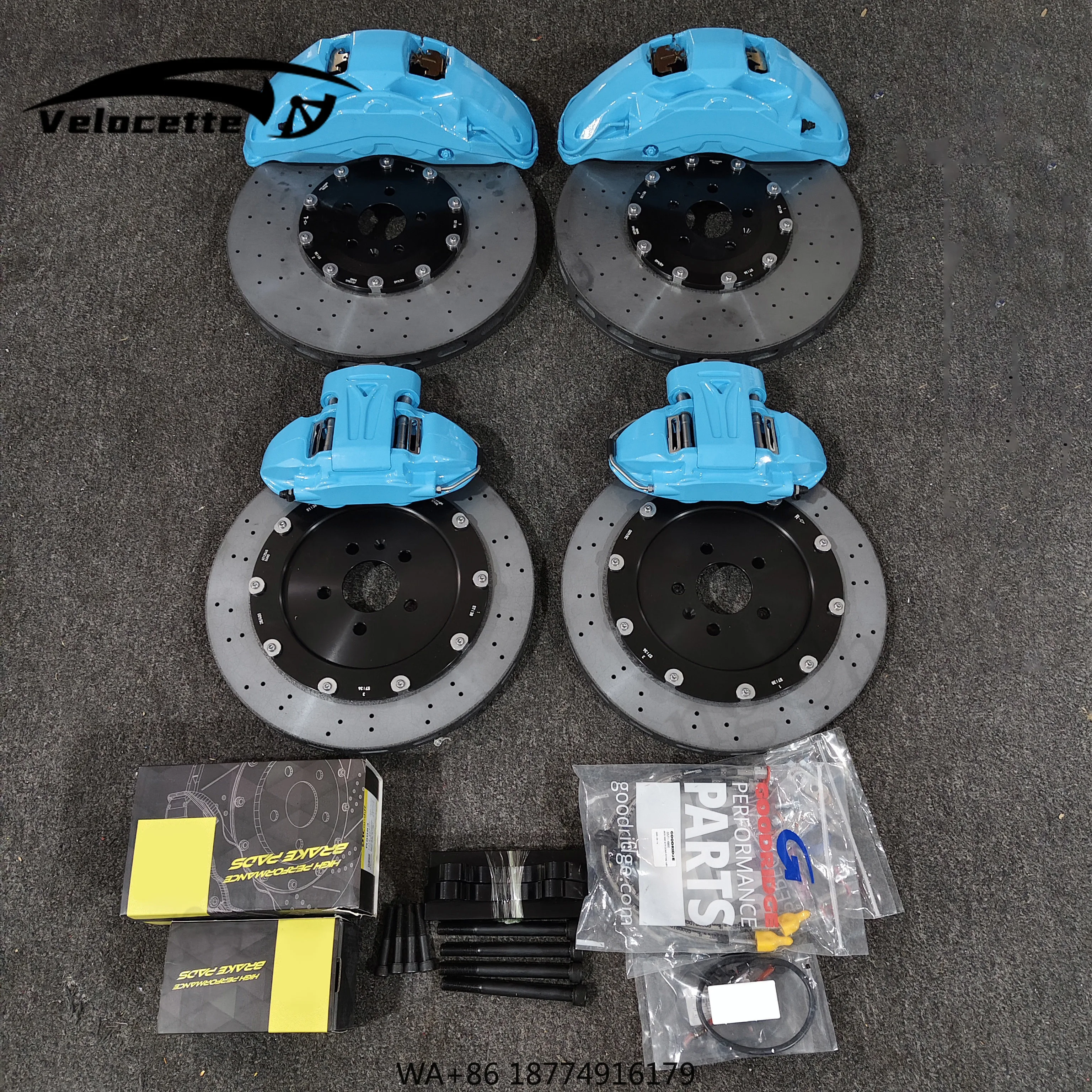 

10Pot Carbon Ceramic Brake Disc Brake Calipers Kits for CC MondeoImpala Dodge Dart S90