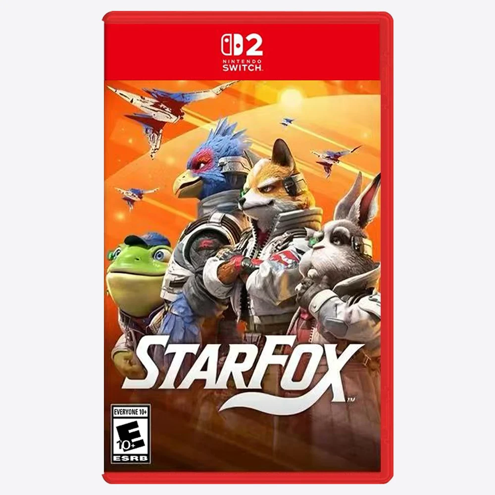 Star Fox Nintendo Switch 2 Games Fysieke Game Card spel Games Deals Taalondersteuning Spaans Portugees voor NS2 Console