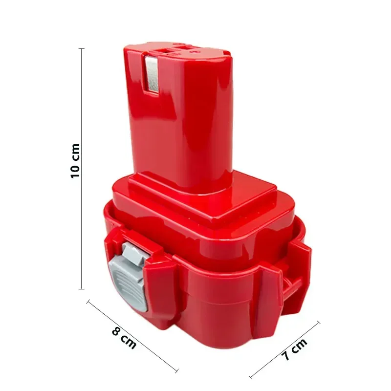 4800Mah Oplaadbare Batterijen Voor Makita 9.6V Schroevendraaier Batterij Elektrisch Gereedschap Bateria Pa09 9120 9122 9134 Schroevendraaier Batterij