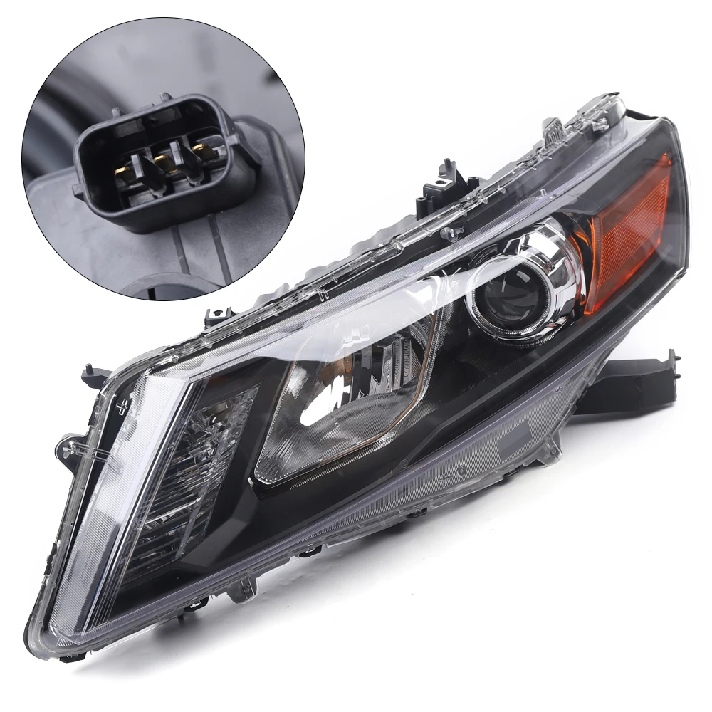 Projector HID Headlight Right/Left Headlamp Assembly FOR 2010-2011 Honda Accord Crosstour 2012 Crosstour 33100TP6A