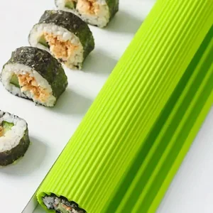 Công cụ làm sushi, thảm cuộn, gạo tảo và máy thực vật, DIY, DIY, nhà, nhà hàng, tiệc tùng, nhà bếp, 1PC 10 Sushi cao su bán hàng chính - 3