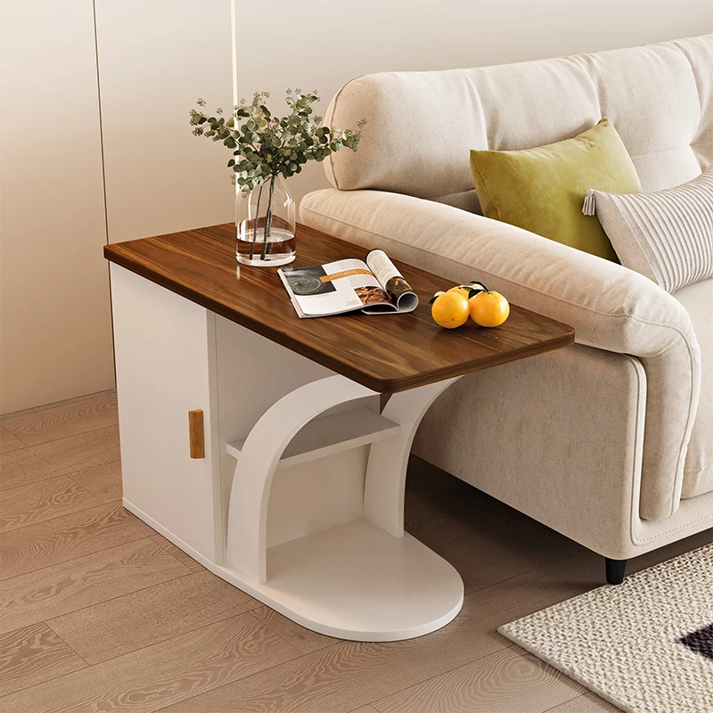 

%*l forSolid wood edge few mobile sofa side cabinet side cabinet bedroom bedside table small apartment