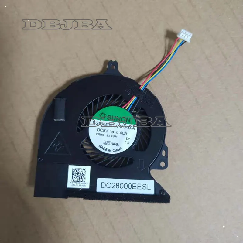 

Laptop CPU Cooling Fan For DELL Latitude E5250 5250 P25S DC28000EESL EG50050S1-C430-S9A DC5V 0.4A 0DTDHM