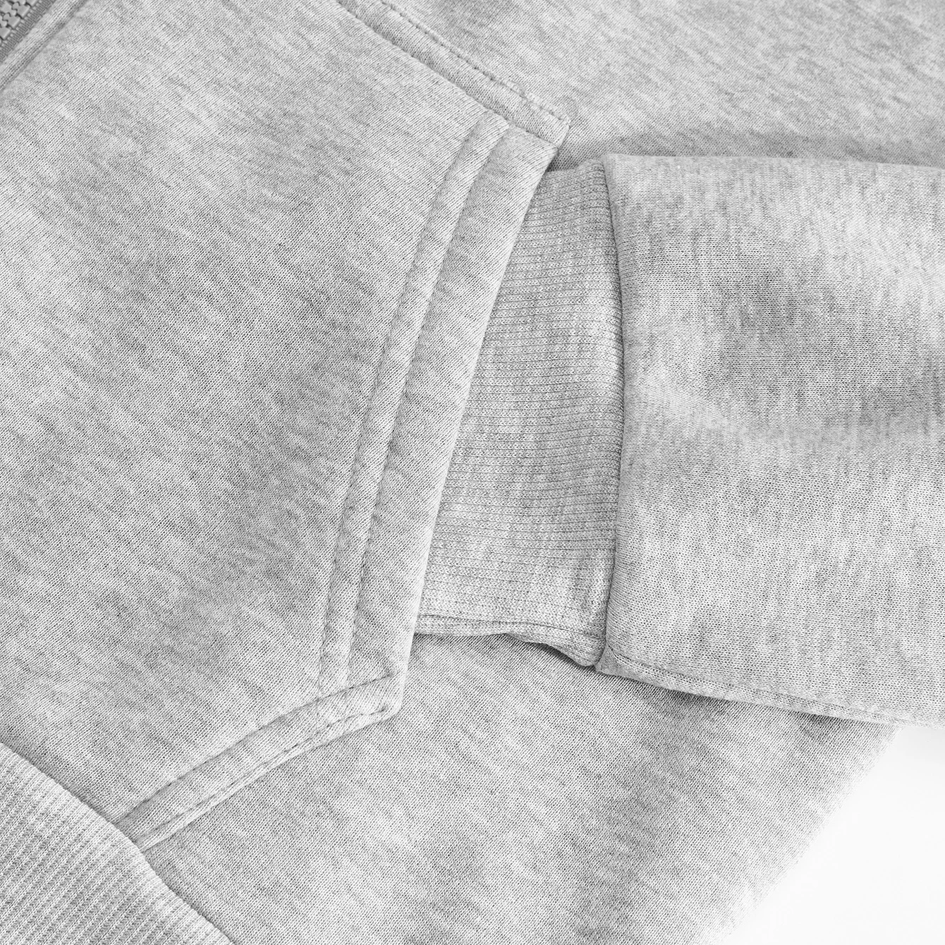 Men Zip-up Hoodies Casual Solid Long Sleeve Hooded Jacket with Pockets for Winter Fall