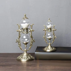 New Nordic Glass Droplet Time Hourglass Sand Timer Sandglass Party Crafts Decoration Classroom Office Living Room 15 Minutes