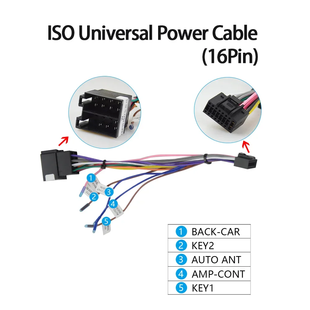 EKIY Wire Cable With Microphone Video Output/input Audio Subwoofer microphone optional