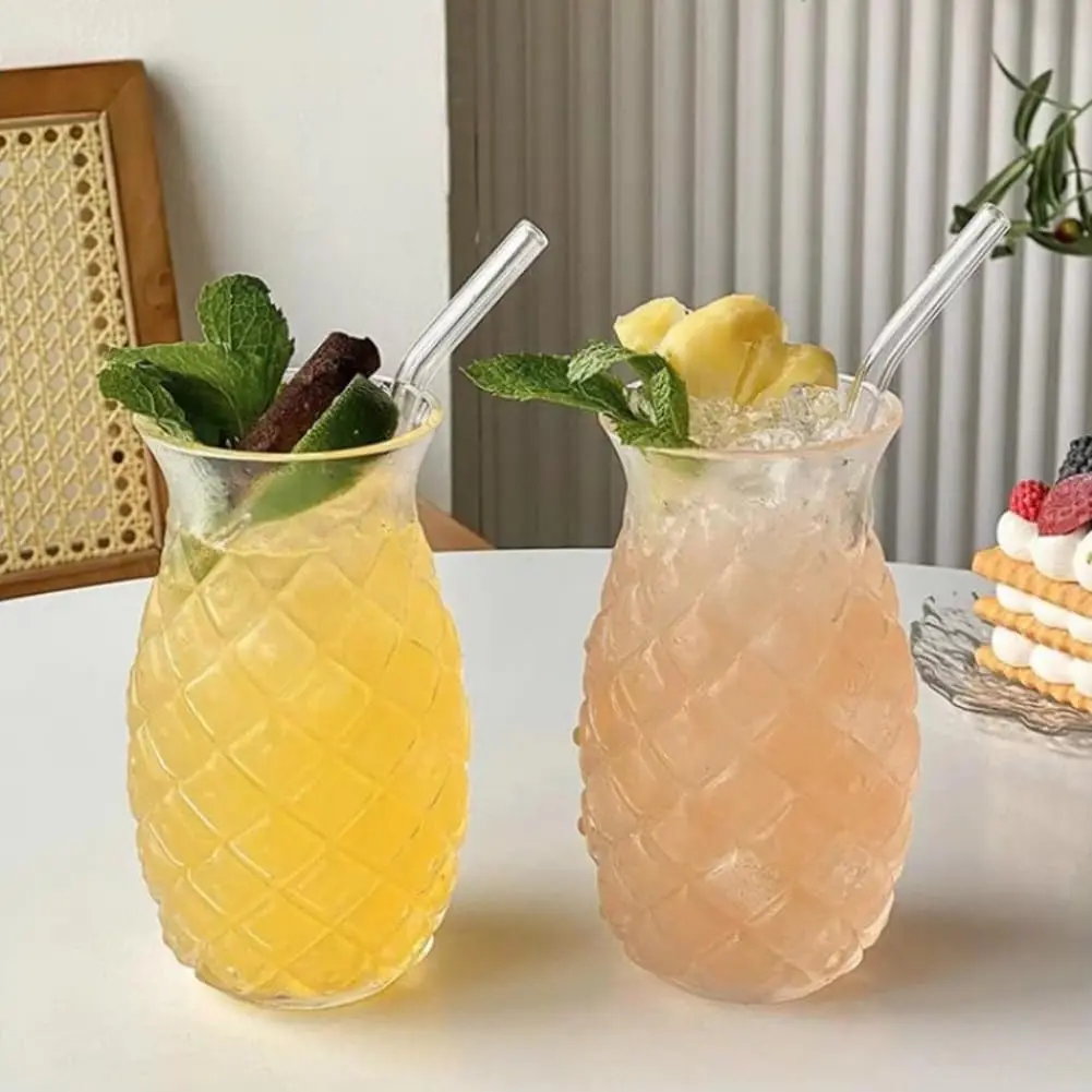 2 Pcs Vintage Drinking Glasses,Ribbed Glass Cups,Wave Shape Iced Coffee Cup,Stripes Beverage Cup,Ripple Glassware,Water Glasses,