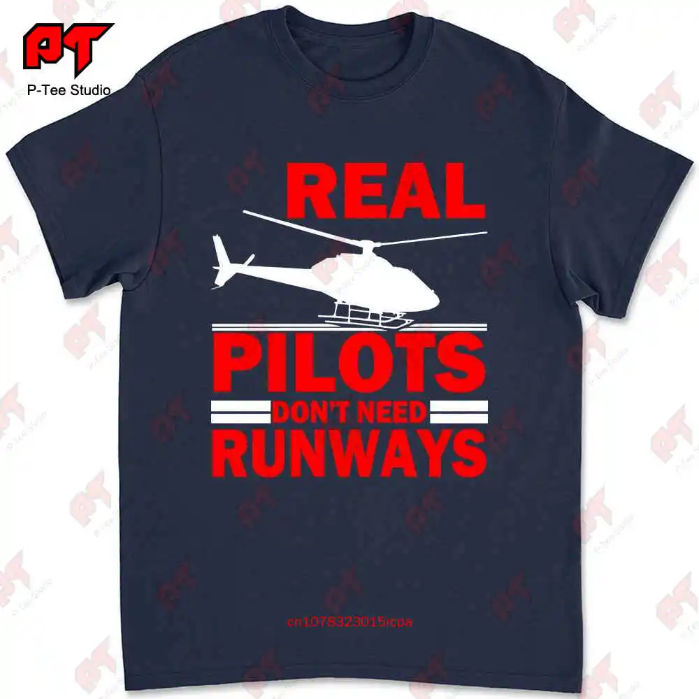 Helicopter Pilot Heli Aviator T-shirt LVCN