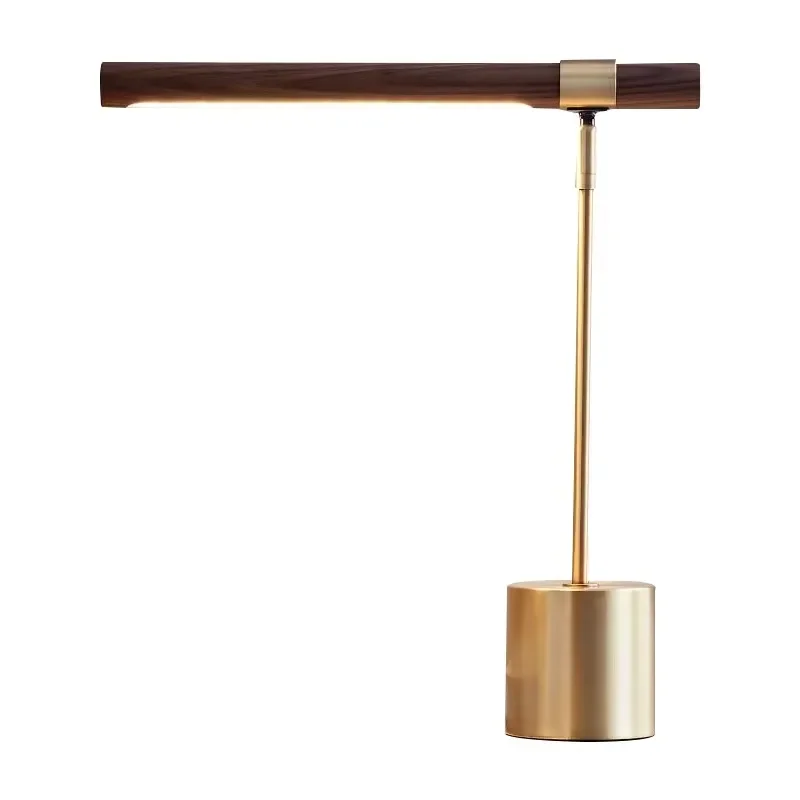 

Modern design hotel restaurant luxury wood metal table lamp