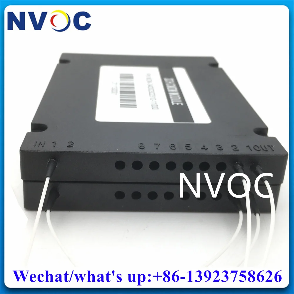 

8Ch CWDM Module,ABS 8Channels Mux Demux SMF Single Fiber 1270-1610nm 0.9mm 1M LC/UPC 20nm Optic Multiplexer Connector