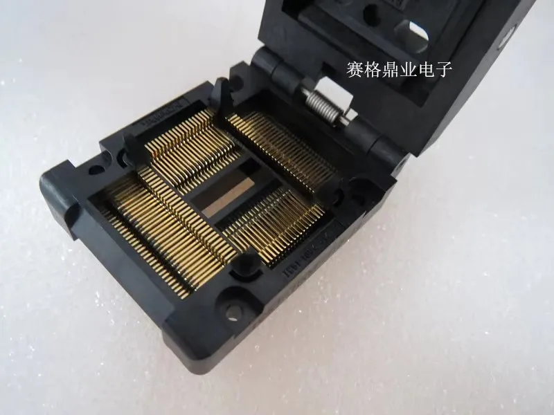 Original YAMAICHI IC Test Seat IC51-1004-814-19 Burning Programme TQFP100 QFP100 LQFP100 Socket Adapter