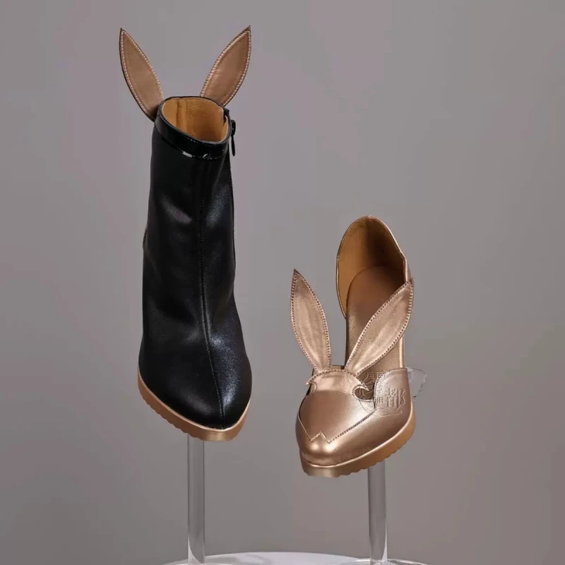 Sparxie Cosplay Shoes Honkai Star Rail Anime Women High Heel Boots Cosplay ACC Halloween Comic-con Party Performance Props