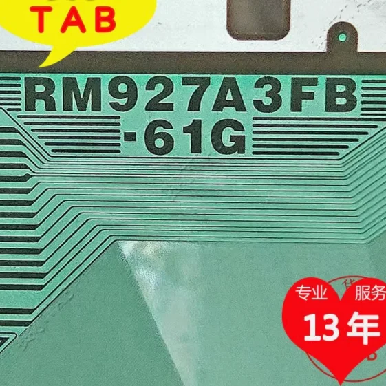 RM927A3FB-61G Nova Bobina Original COF/TAB LCD Driver IC 1 PCS