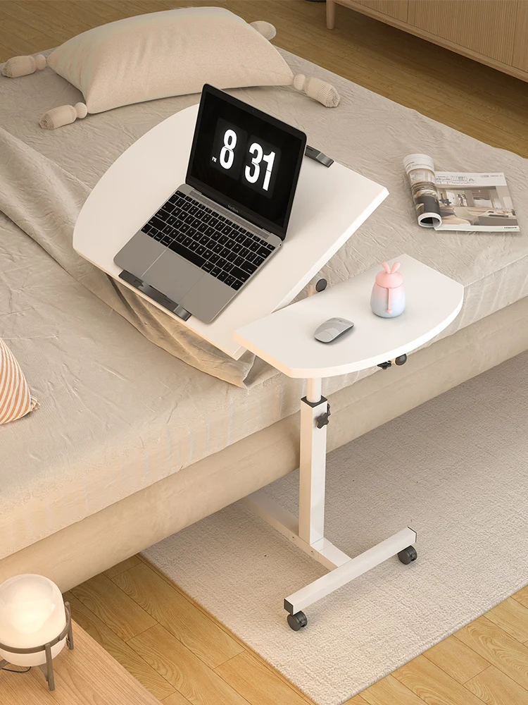 Bedside table movable lifting folding table portable student simple computer table home bedroom bed lazy table