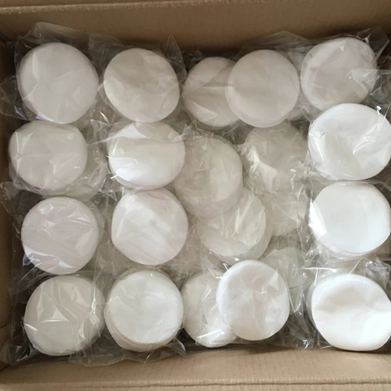 페이셜 메이크업 리무버 일회용 코튼 패드 부드러운 통기성 양면 라운드 매니큐어 리무버 클렌징 패드 메이크업 도구