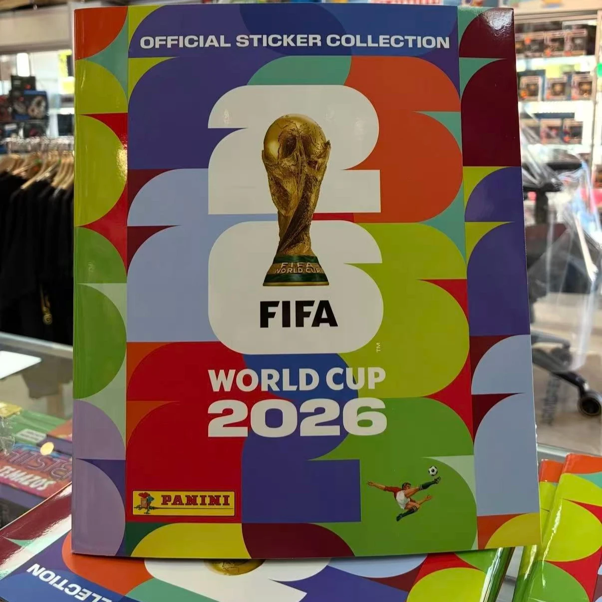 Original Panini Stickers for FIFA World Cup 2026, International Edition, Rare Collection, Football Fan Souvenir, Perfect Gifts