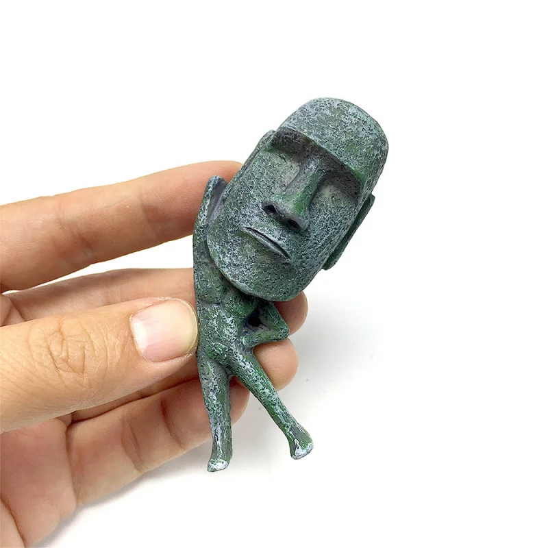 

Chile Easter Island Tourist Souvenirs Cultural and Creative Magnetic Refrigerator Stickers Creative Stone Home Exquisite Decorat