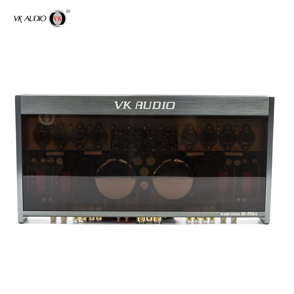 Customized 4-Channel Class AB/D Car Subwoofer Amplifier 150W RMS Full Range Sound Quality 4 12V Aluminium Transparent 91-100dB