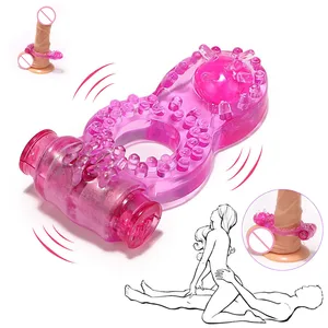 Cristal borboleta galo anel vibrador para homens, Pênis forte erecto, Anéis vibratórios, Aumentar a capacidade sexual, Produto para homens 8 principais vendas penis pequeno disfarçado - №7