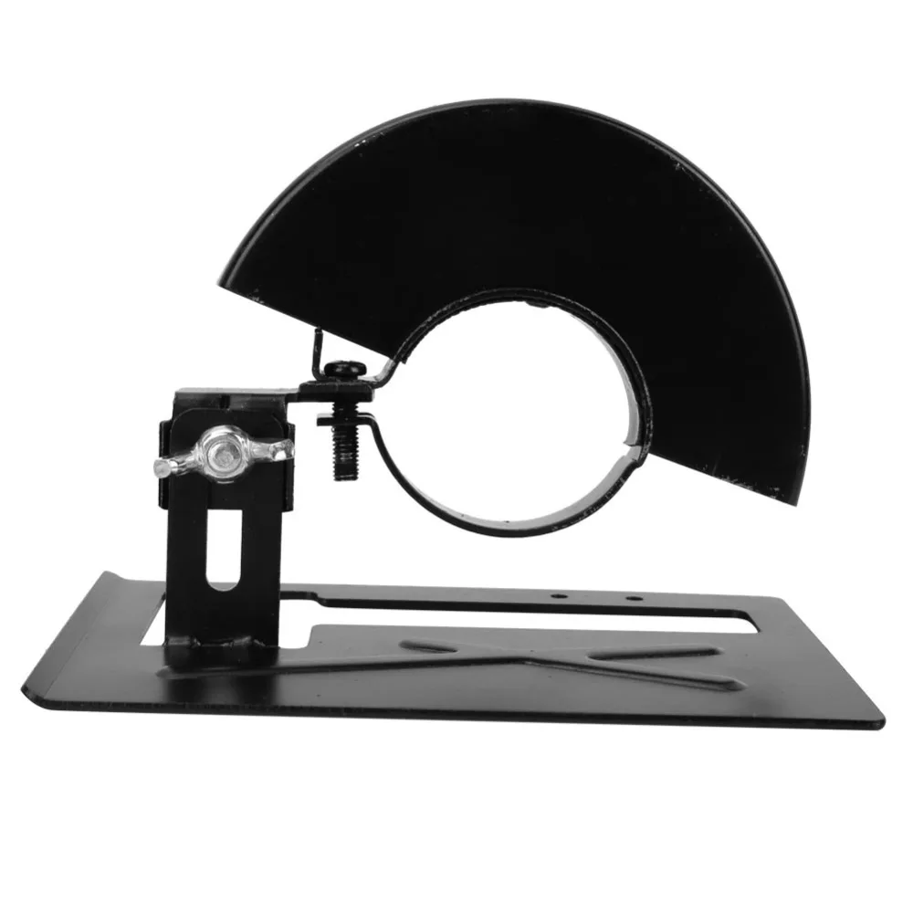 

Регулируемая подставка для угловой шлифовальной машины 5,3 дюйма с отверстием 1,65 дюйма, черная защитная крышка/защитный кожух, держатель для угловой шлифовальной машины